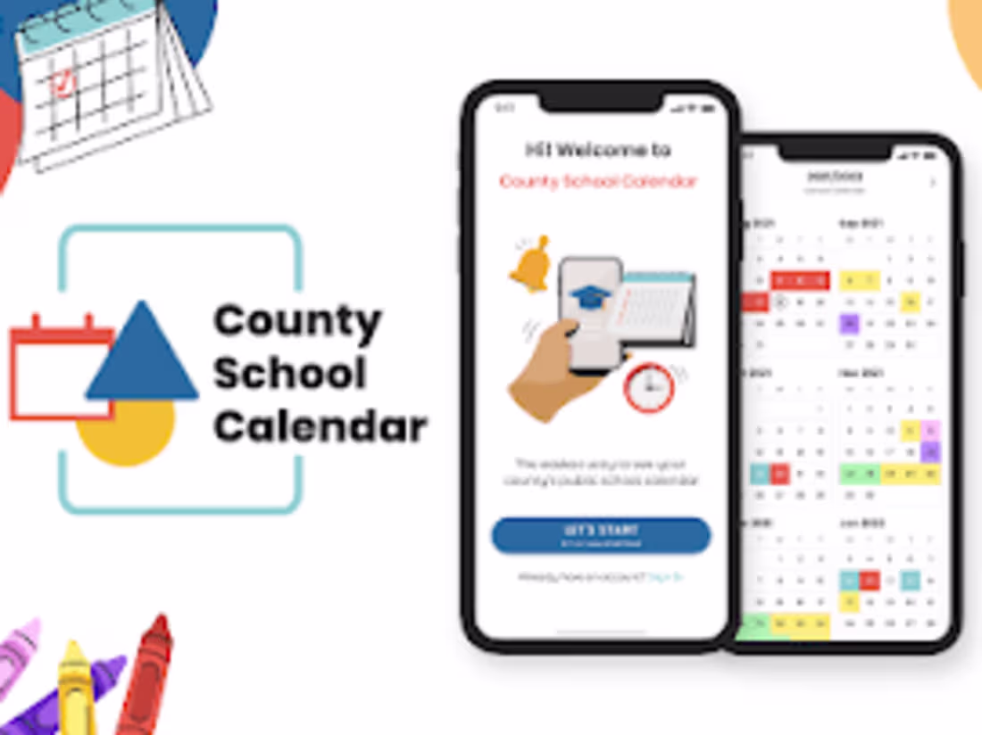 Cover image for County School Calendar