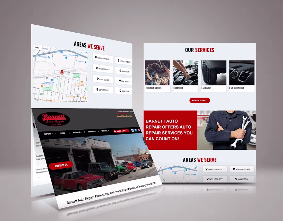 Cover image for Auto repair website | WordPress Website