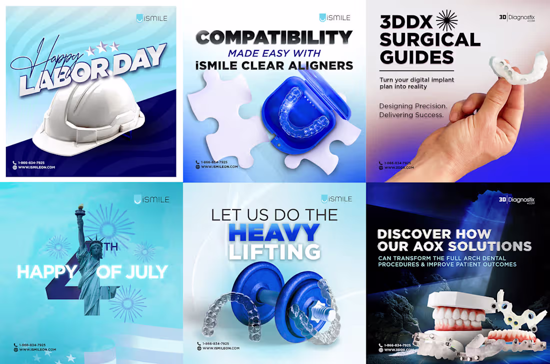 Cover image for Marketing Content Creation for 3D Diagnostix and iSmile