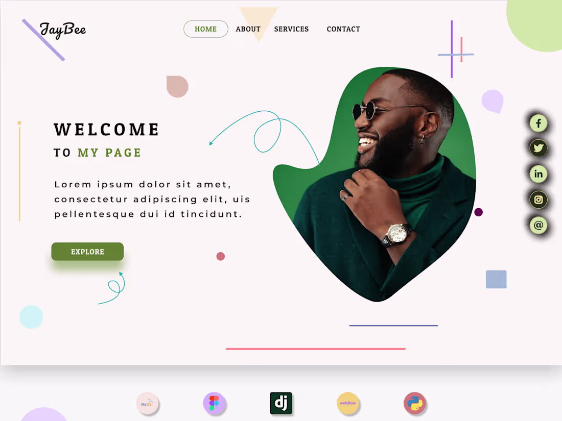 Cover image for Personal portfolio website