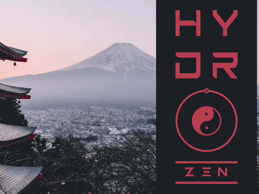 Cover image for Hydrozen Studios Branding and Identity on Behance.