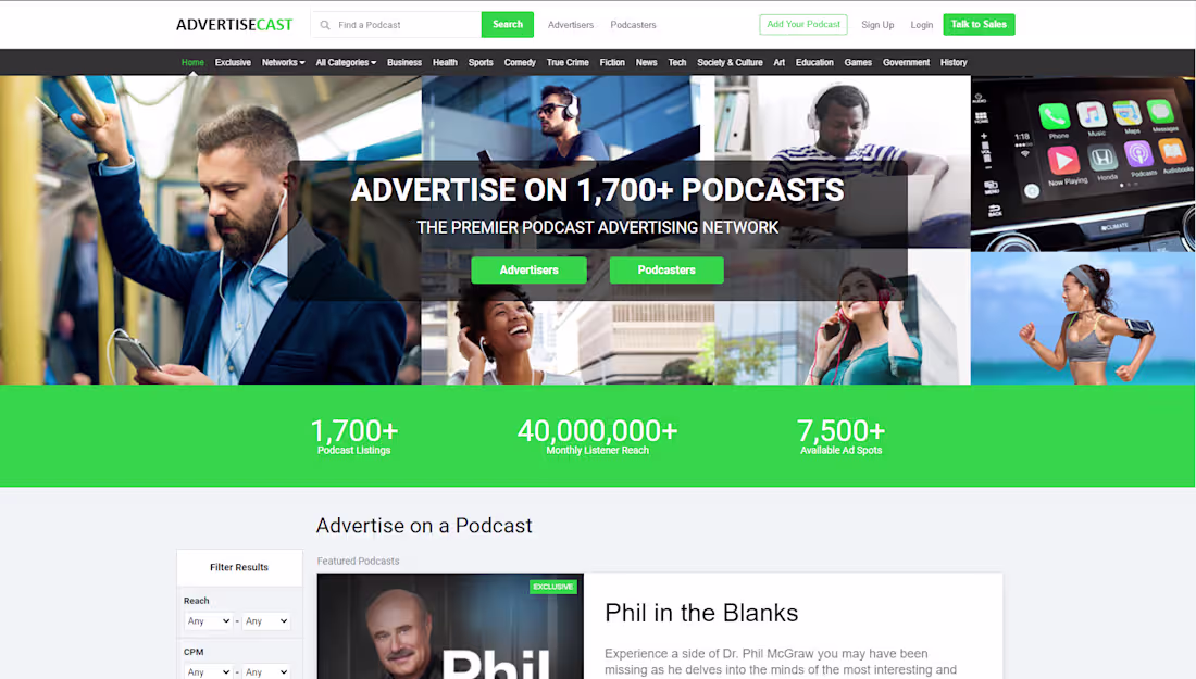 Cover image for Advertisecast