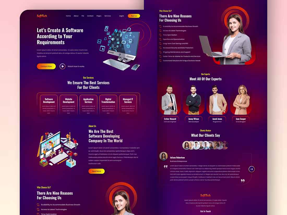 Cover image for ReactCraft Pro: Crafting Dynamic and Responsive Web Experiences 