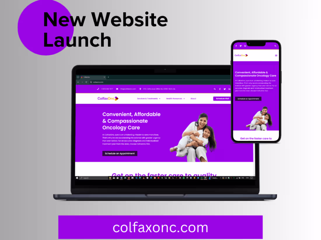 Cover image for Oncology Center (colfaxonc.com)