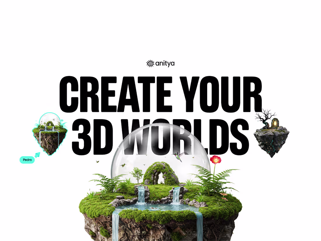 Cover image for anitya | The fastest way to create, gamify and publish 3D worlds
