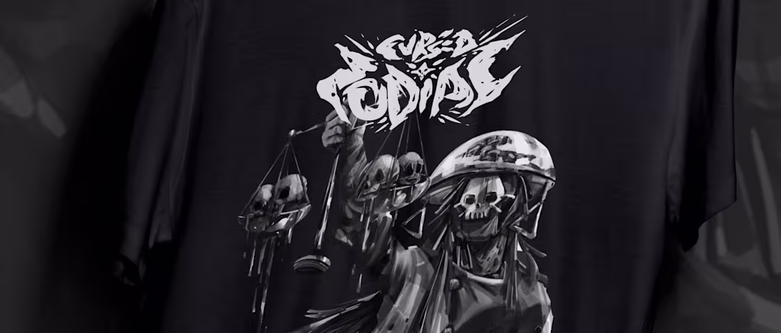 Cover image for Cursed Zodiac Dark Art