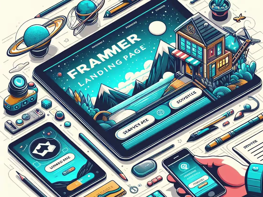 Cover image for Framer landing page 