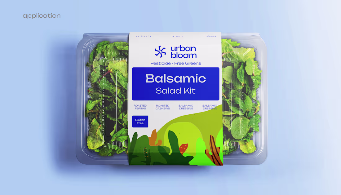 Cover image for 'Urban Bloom' | Brand Identity Design 