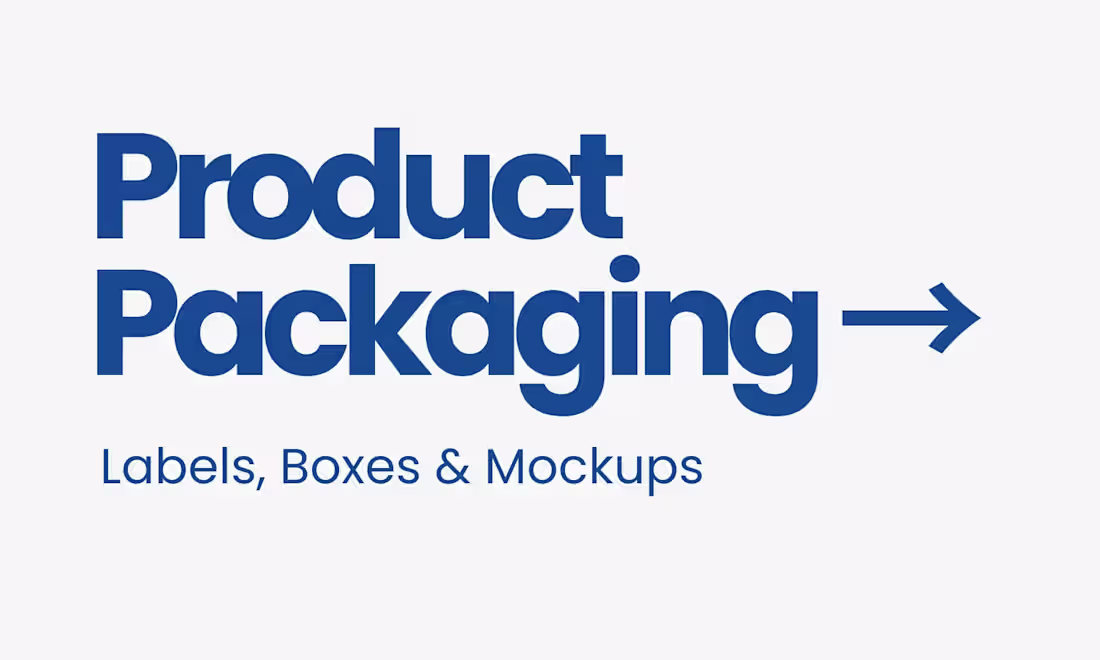 Cover image for Product Packaging & Label Design