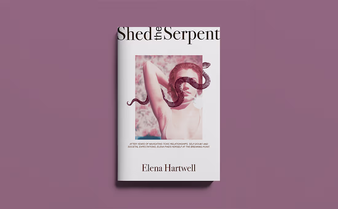Cover image for Shed the Serpent | Book Cover Design