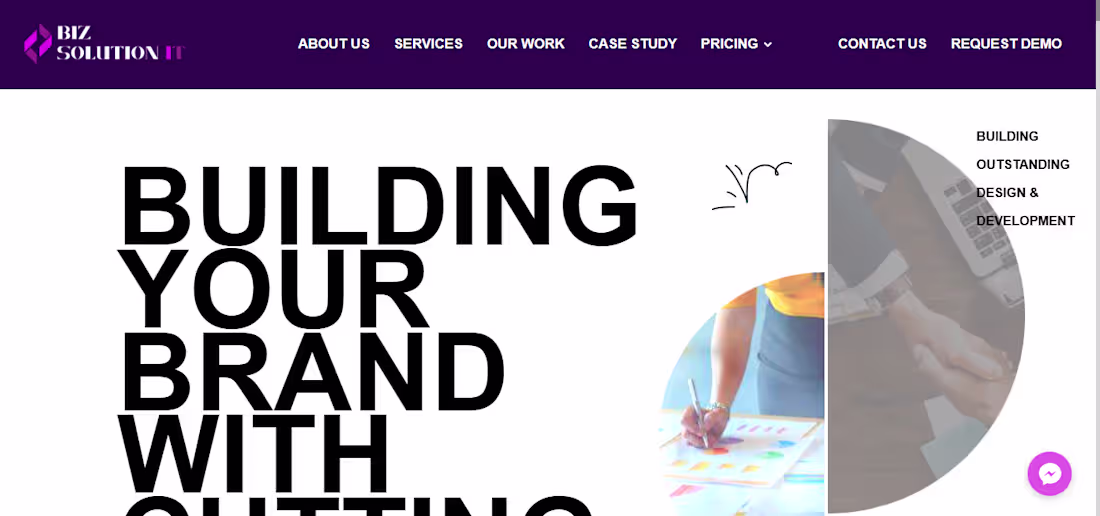 Cover image for Built my company website, check it out guys!