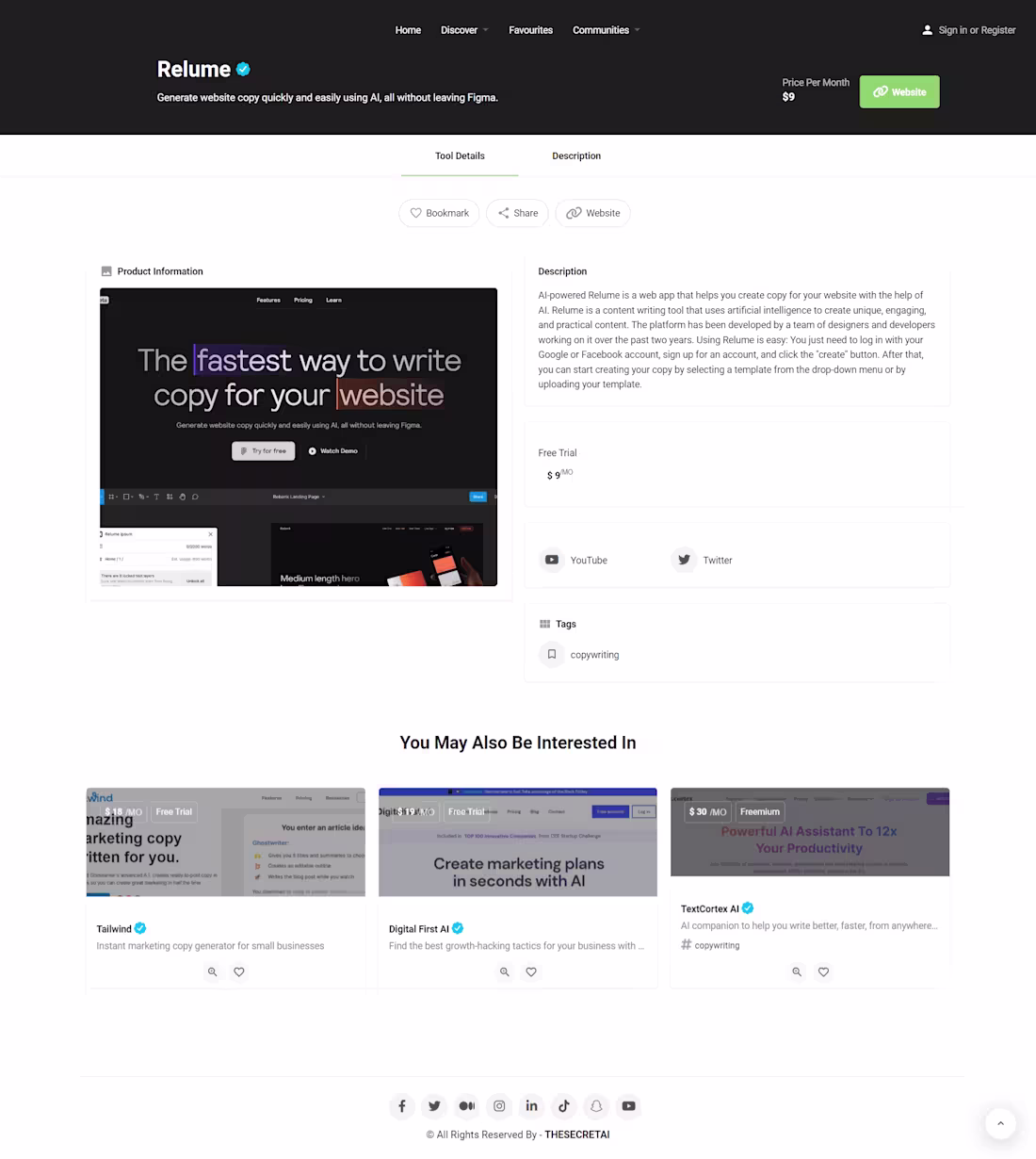 Cover image for WordPress Development for The AI Tools Archive Website