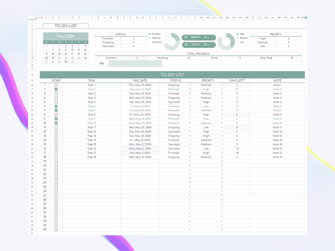 Cover image for To-Do List Template