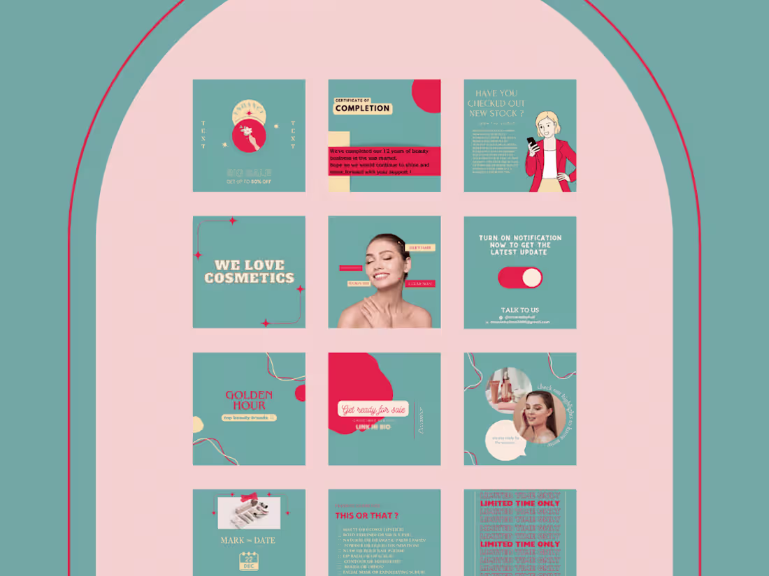 Cover image for Social media manager for a beauty brand 🥰