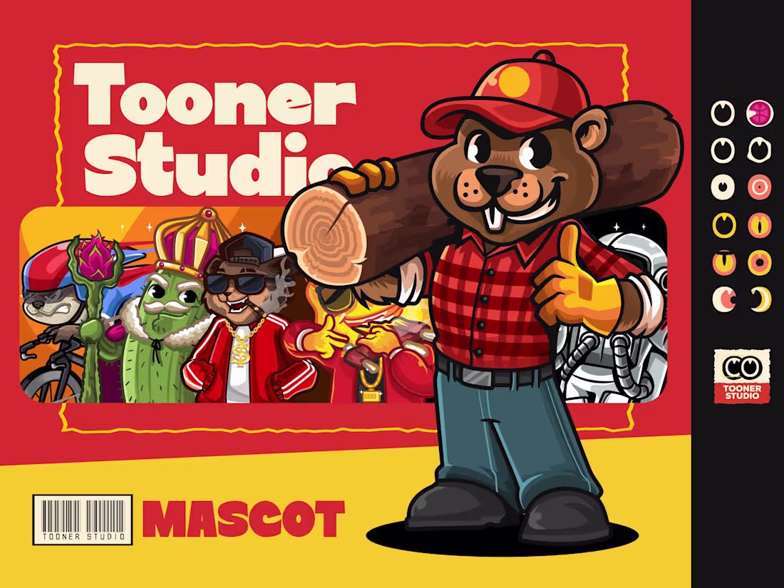 Cover image for Collection of Mascot Design Projects