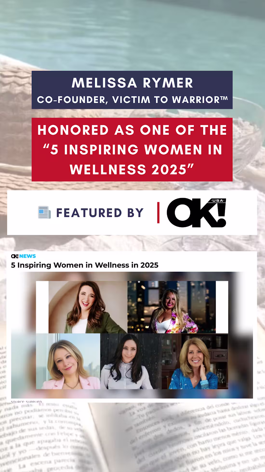 Cover image for Big news — Melissa Rymer