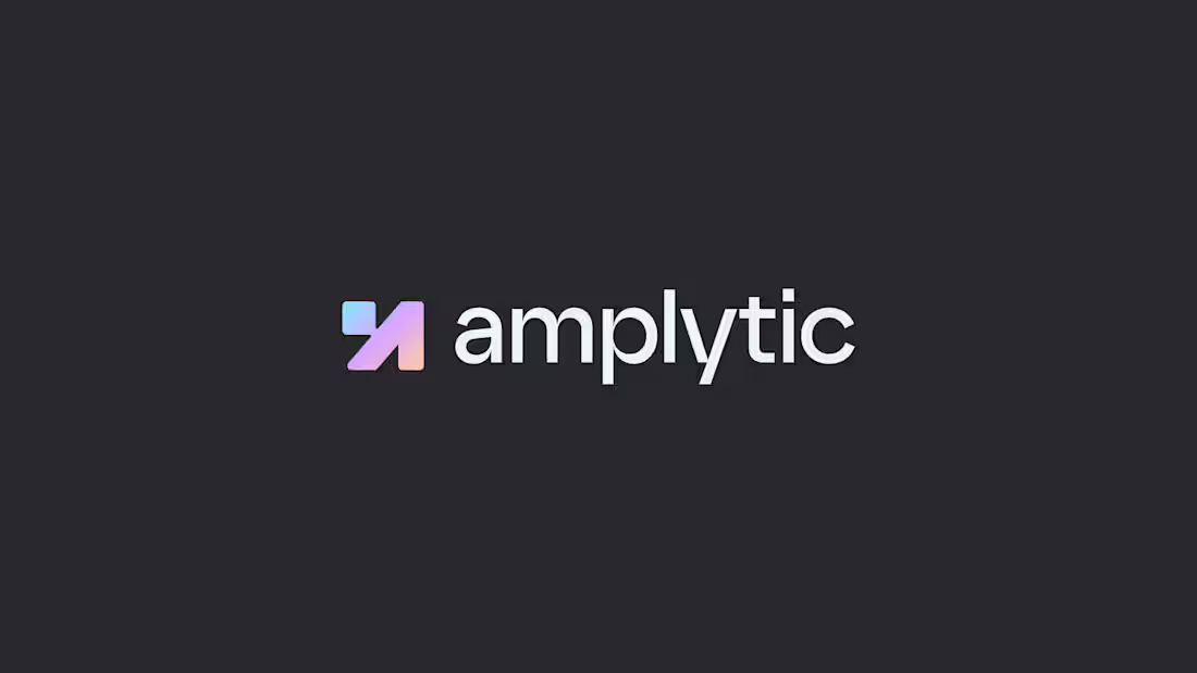 Cover image for Brand design for Amplytic - A SaaS startup that makes data f...