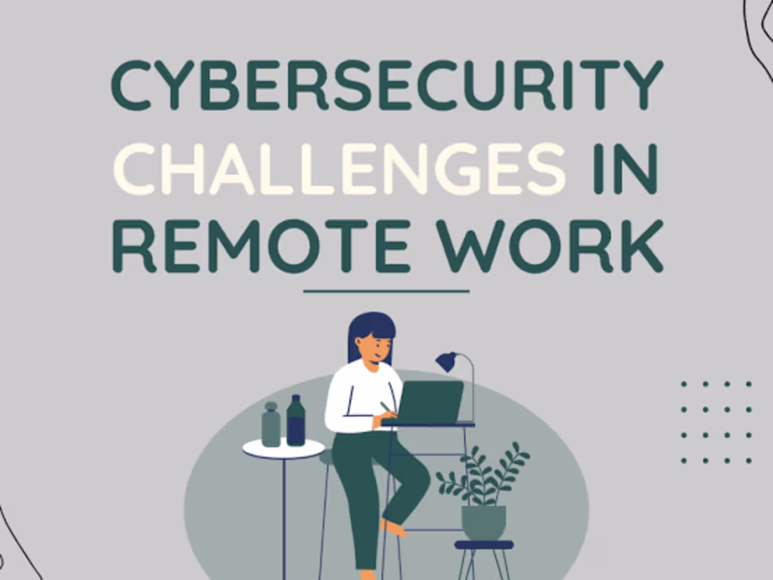 Cover image for Cybersecurity for Remote & Hybrid Team