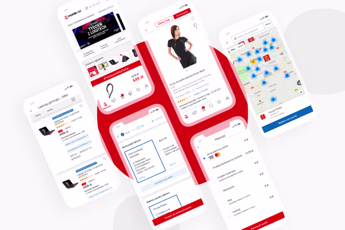 Cover image for Morele PWA mobile app