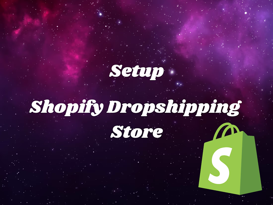 Cover image for I'll build your Shopify dropshipping store 