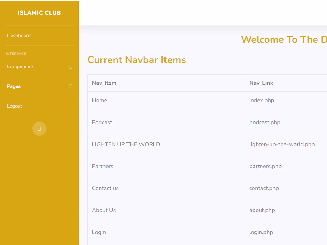 Cover image for Islamic Club