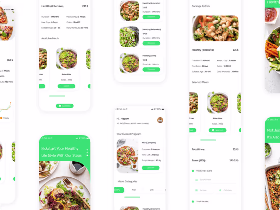 Cover image for Healthy And Dietary Programs Journey (Mobile App)