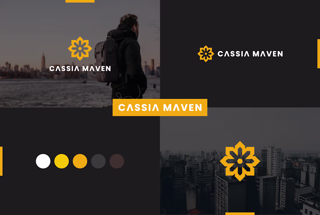 Cover image for Strong. Simple. Smart. The Cassia Maven identity blends mini...