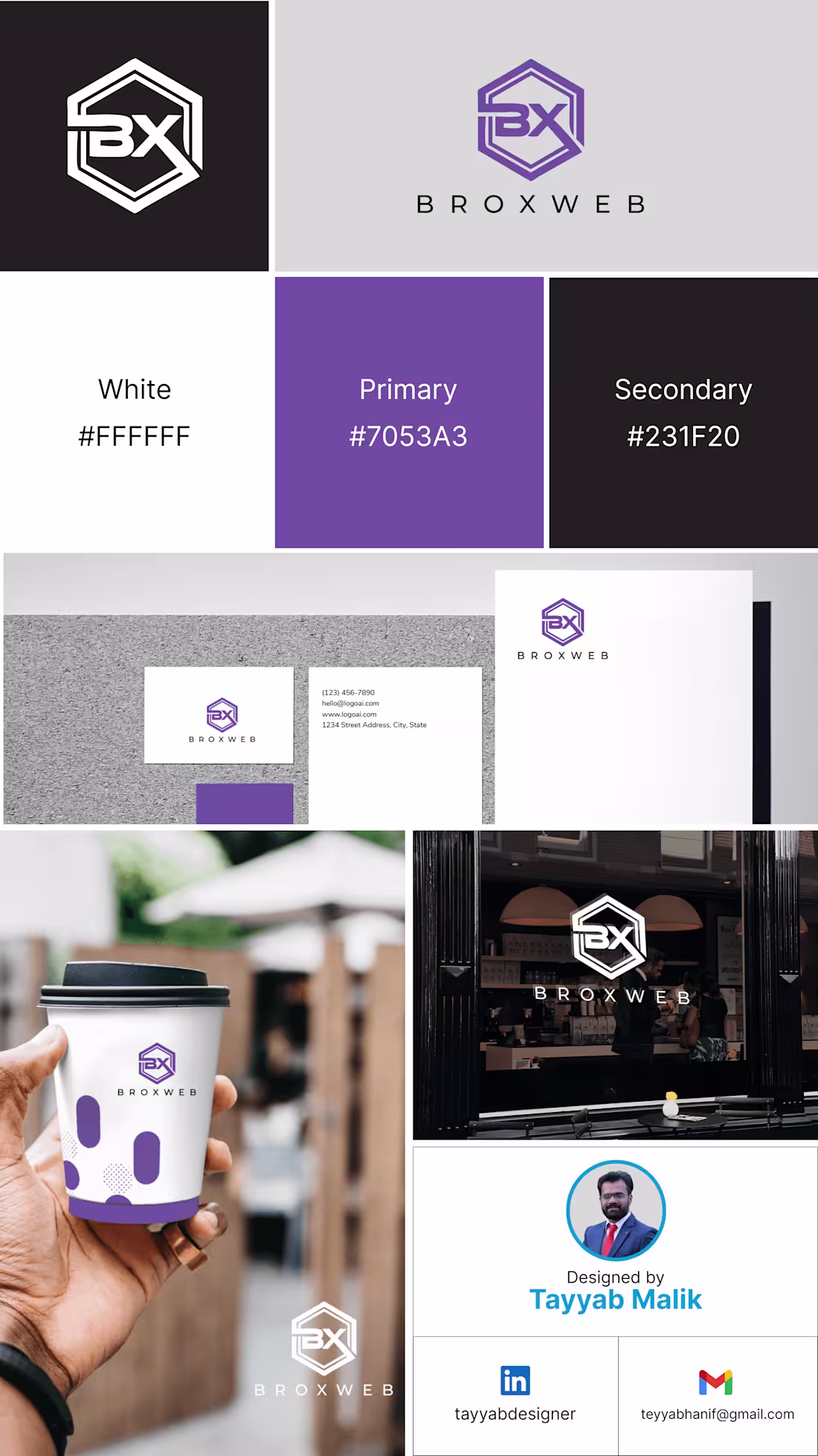 Cover image for BoxWeb – Logo & Digital Brand Identity