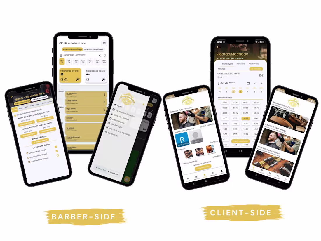 Cover image for Barbershop Appointment and Management System