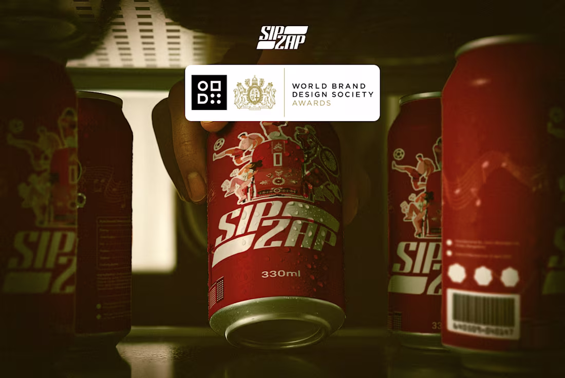 Cover image for SipZap Packaging and Visual Design