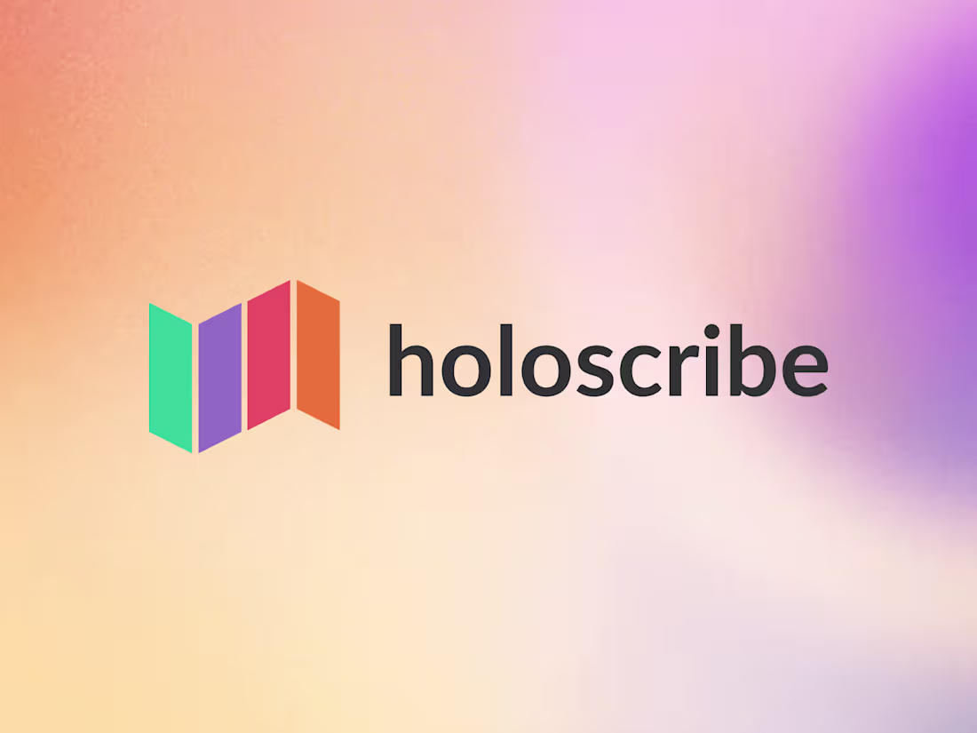 Cover image for Holoscribe