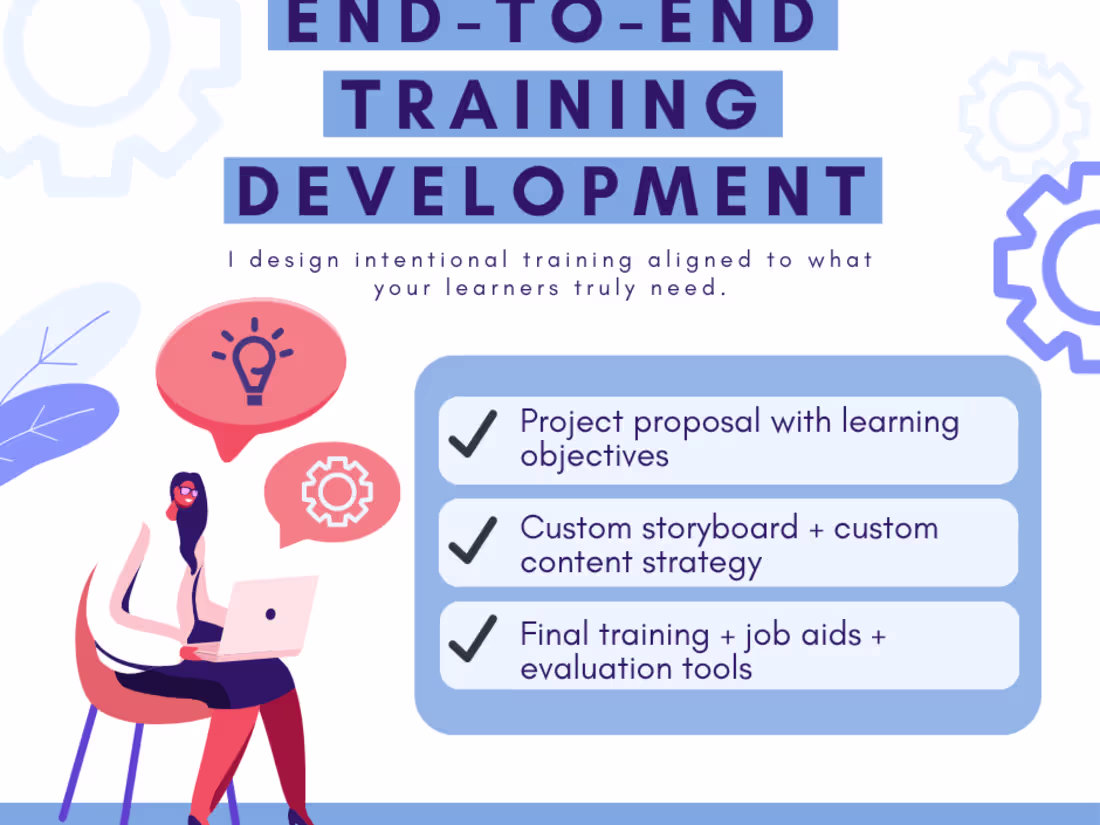 Cover image for Lead & Manage Your Learning and Development Project