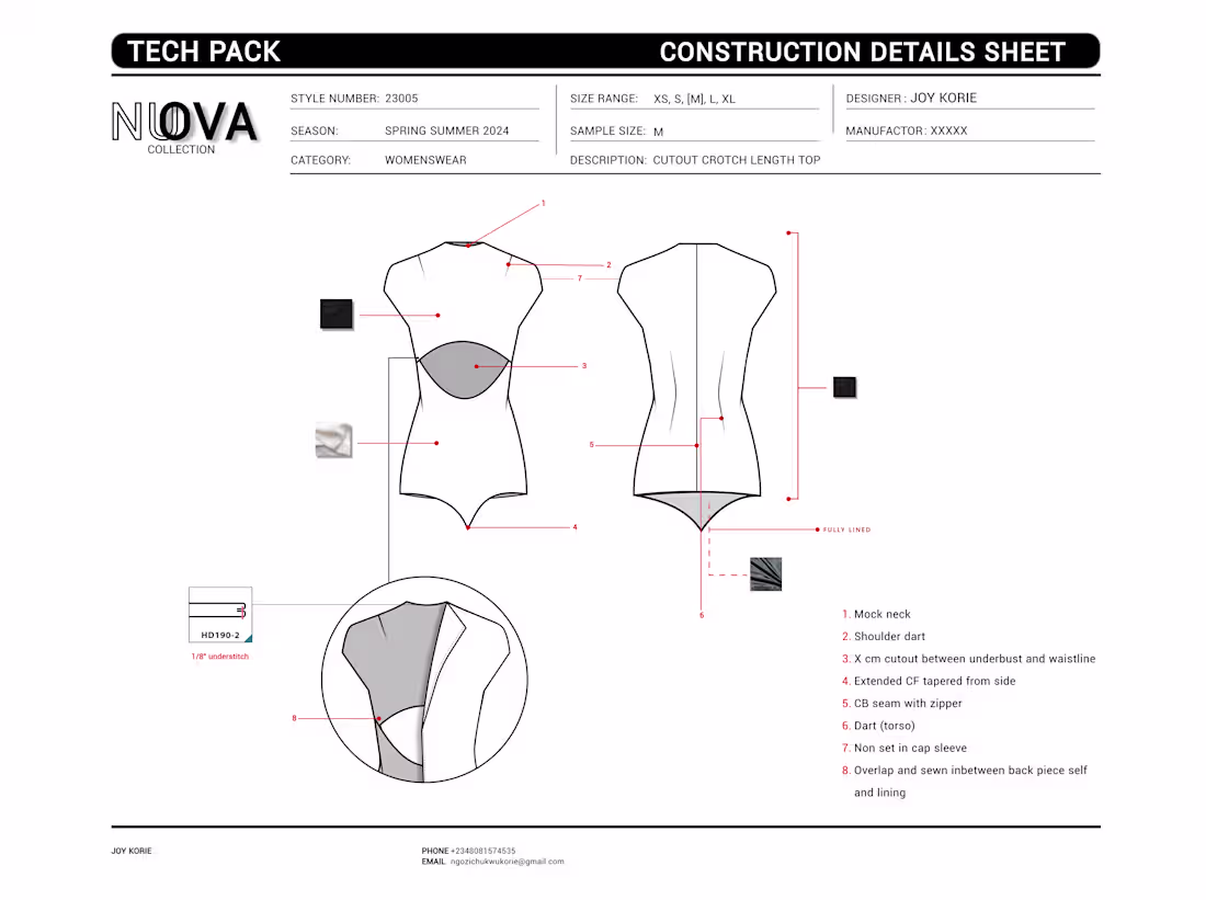 Cover image for Tech pack: process :: Behance