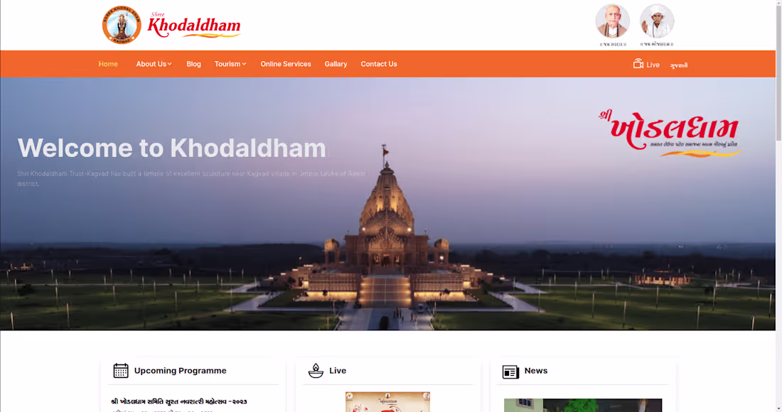 Cover image for Religious Trust WebApp