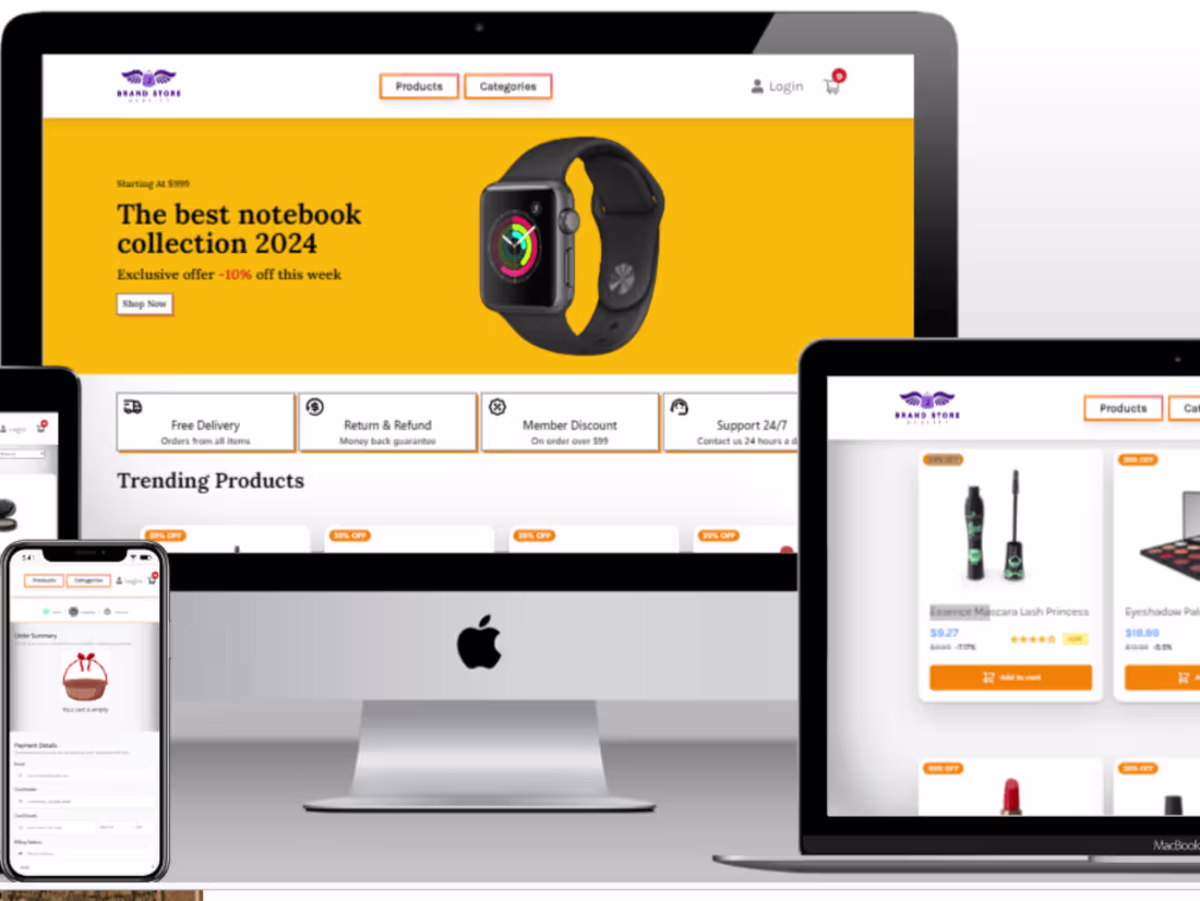 Cover image for E-commerce Web Application