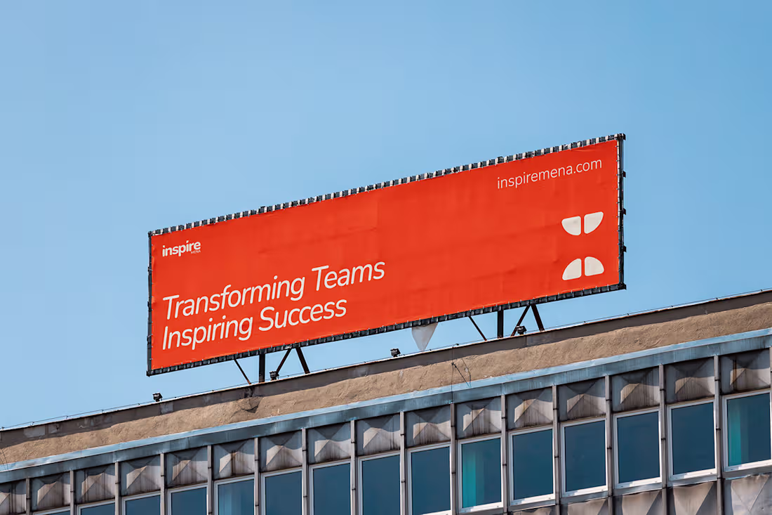Cover image for Inspire MENA - Team Transformation Brand Identity