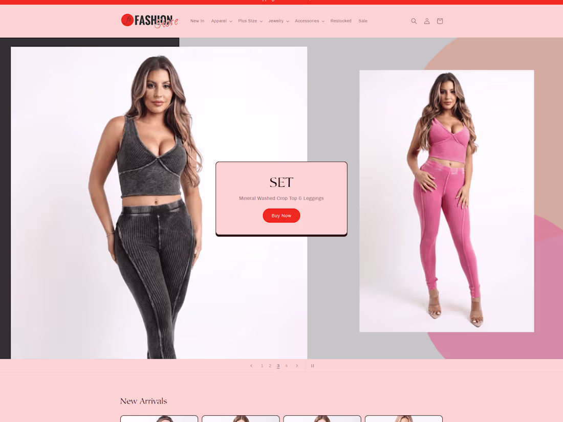 Cover image for Shopify E-commerce Website Design Development 