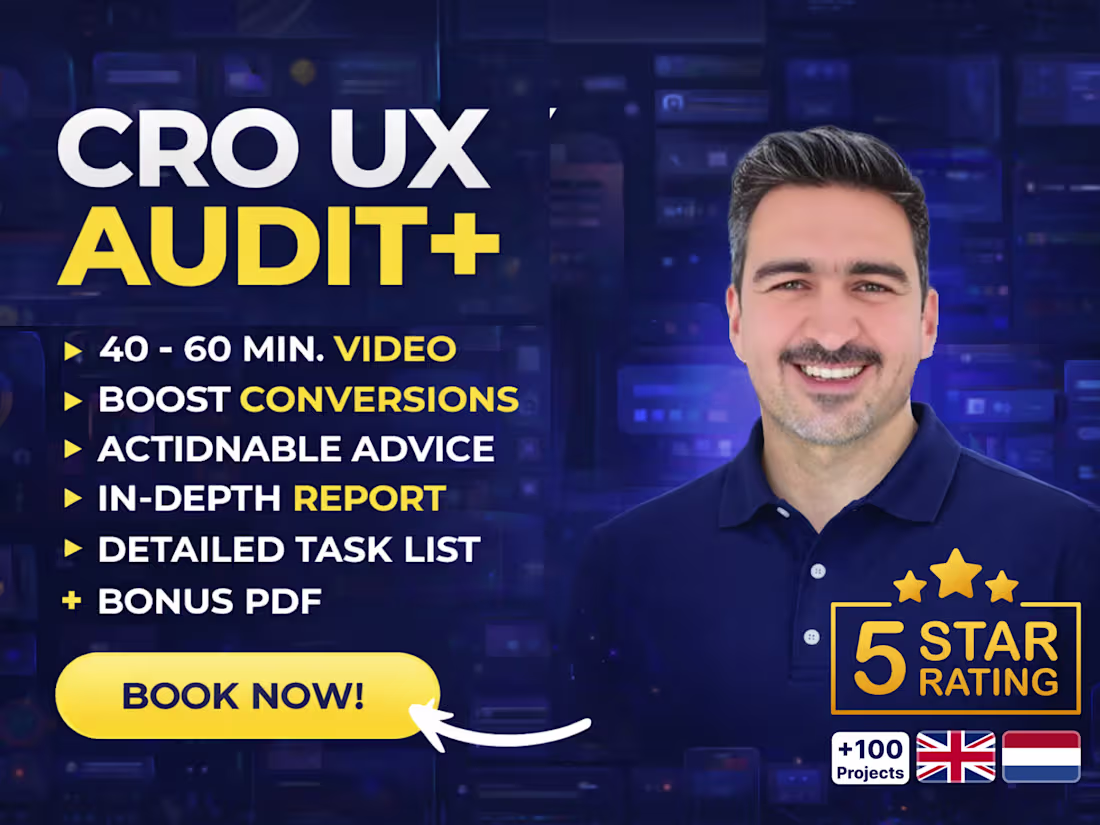 Cover image for Professional UI/UX Audit - Web & Mobile