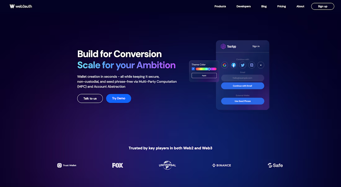 Cover image for Web3Auth - WebFlow