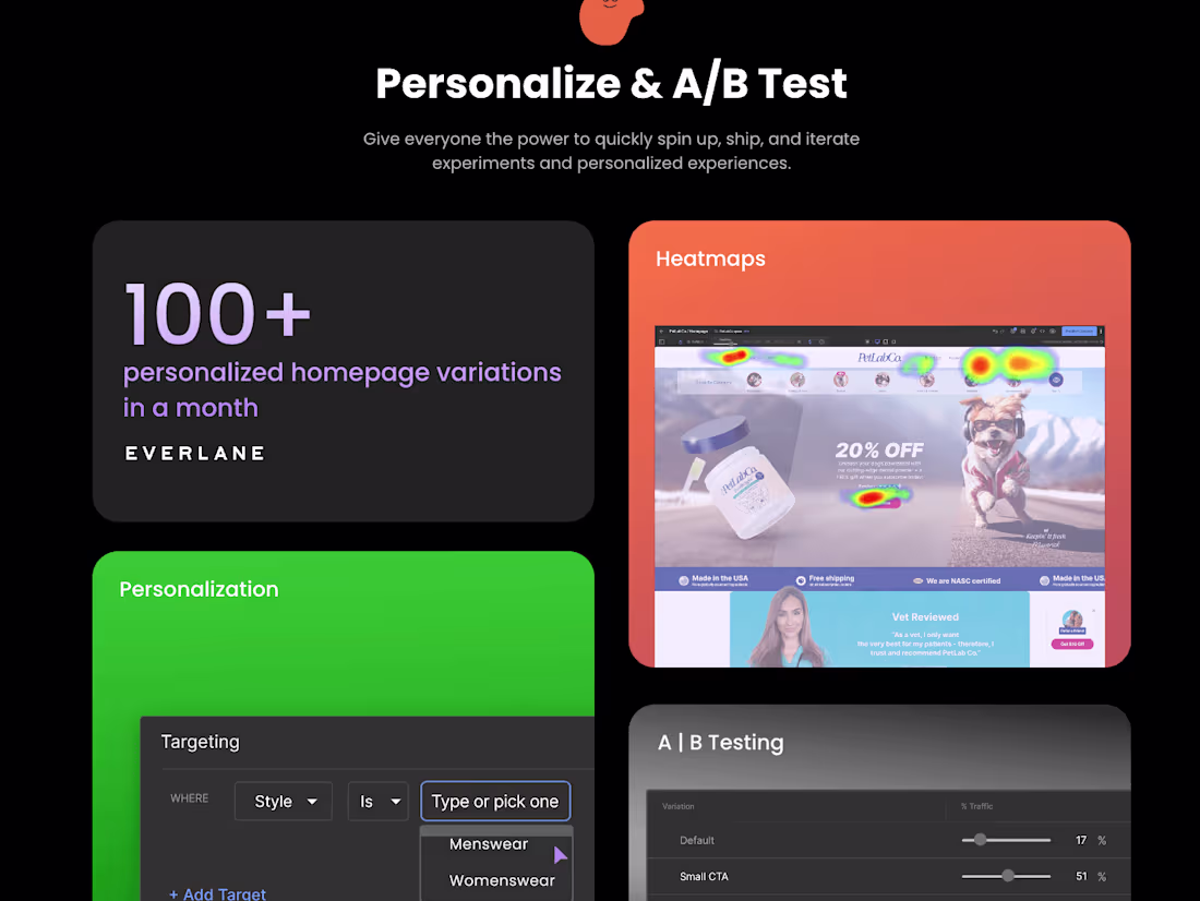 Cover image for Design to development - Ready for Personalization & A/B Testing