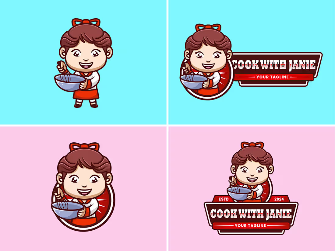 Cover image for Cute Chef Macot :: Behance