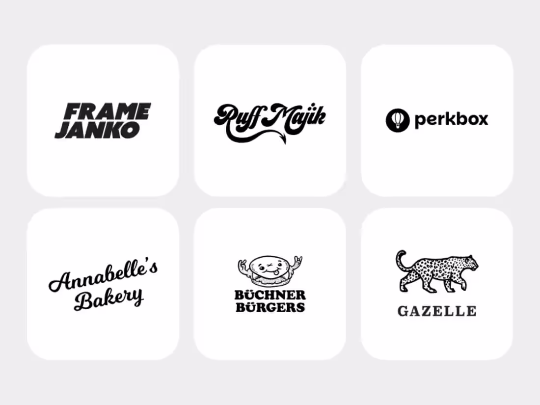 Cover image for Logo design for various clients