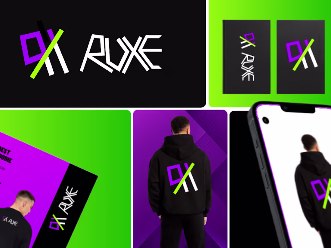 Cover image for RUXE | Brand identity design