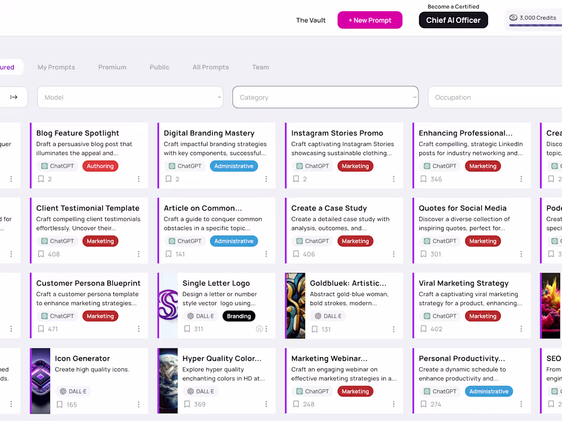 Cover image for PromptVault Studio