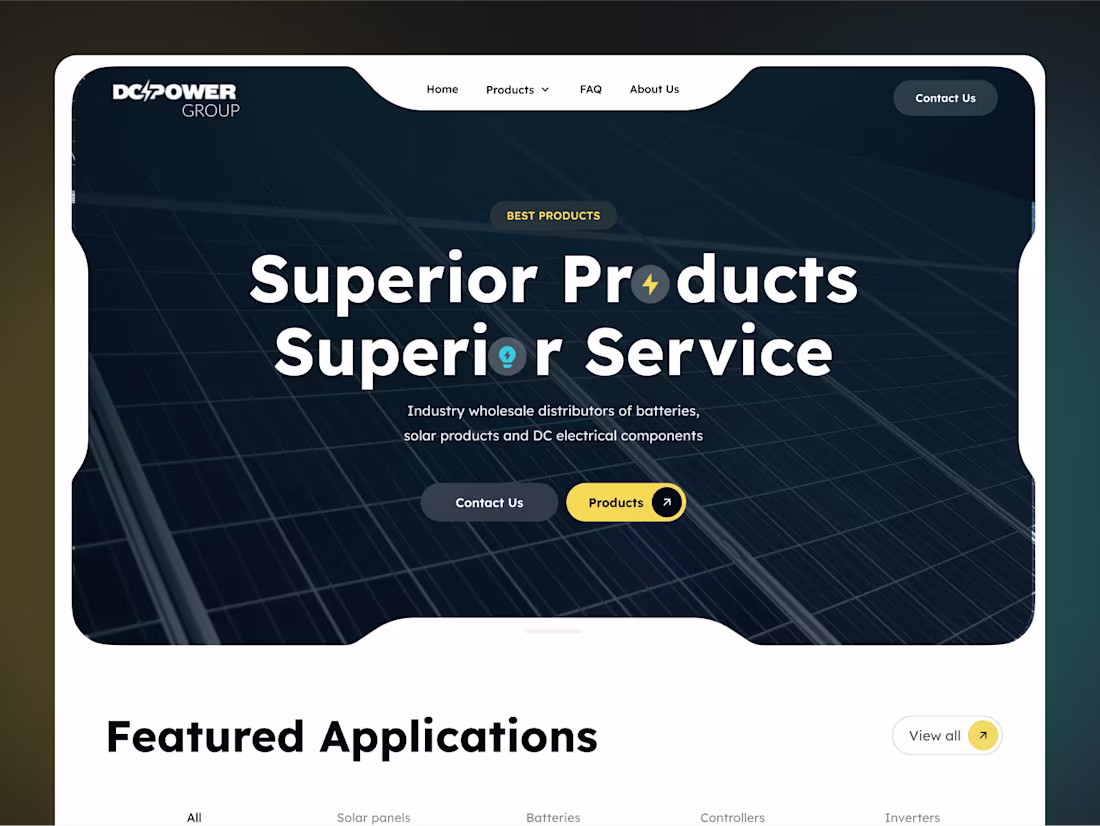 Cover image for DC Power – Energy Commerce Redesign