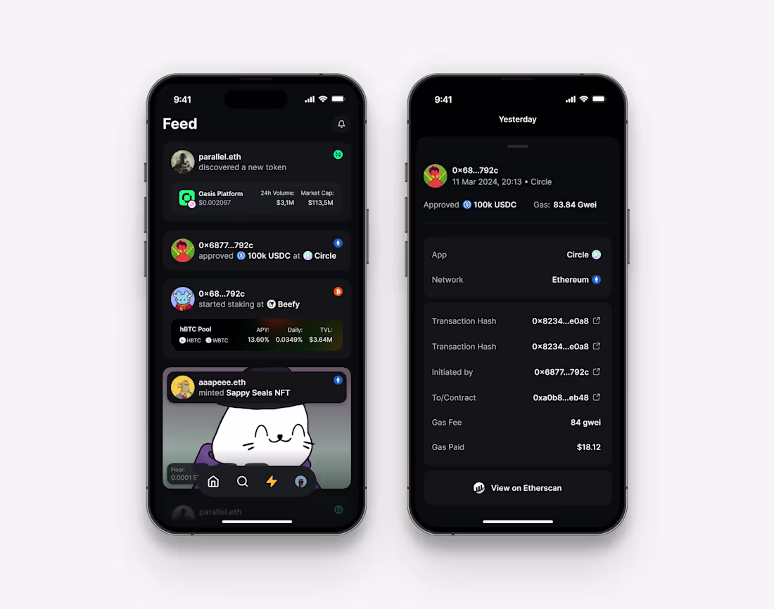 Cover image for Crypto News Feed in Wallet