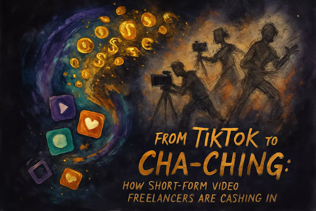 Cover image for From TikTok to Cha-Ching: How Short-Form Video Freelancers Are Cashing In