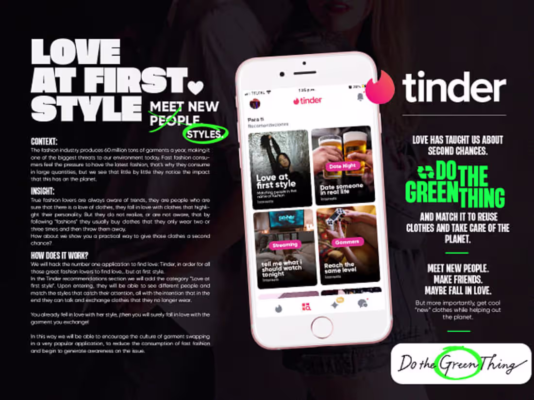 Cover image for 🔥 Taking advantage of Tinder tools for a creative campaign