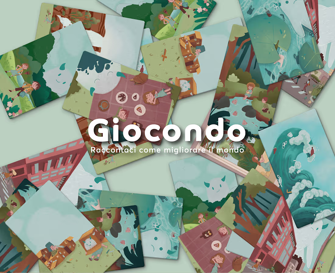Cover image for Giocondo | storytelling board game (in progress) on Behance