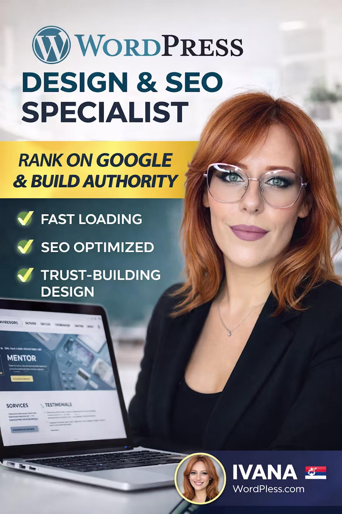 Cover image for WordPress Website Design + SEO Optimization